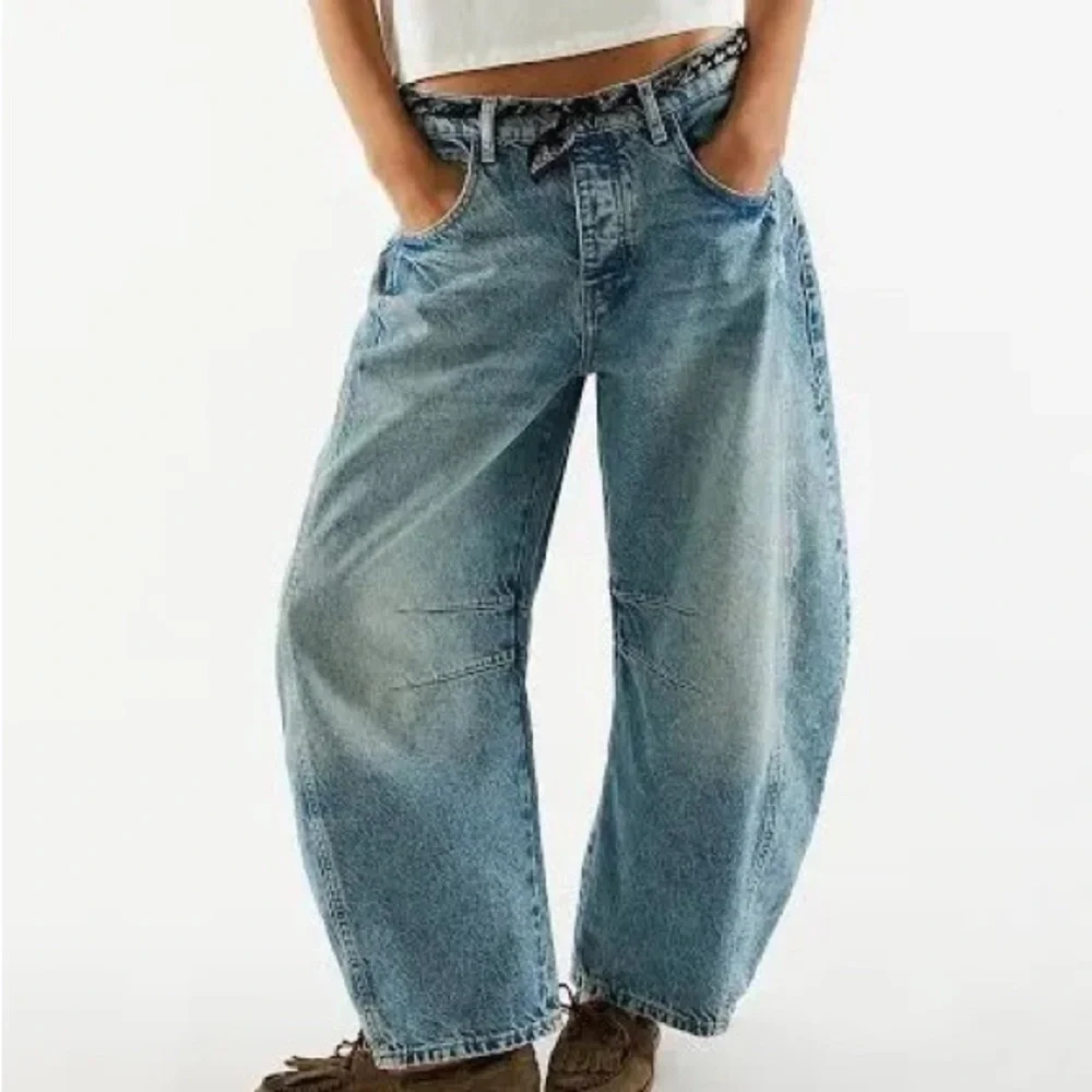 BRAND NEW Good American good extreme barrel Jeans size 6 NWT!๐๐ - Picture 4 of 15